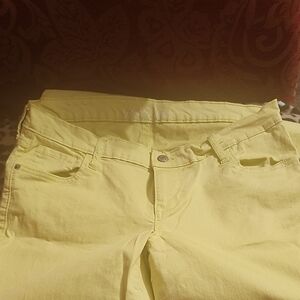 Vibrant Yellow Women's Skinny Jeans